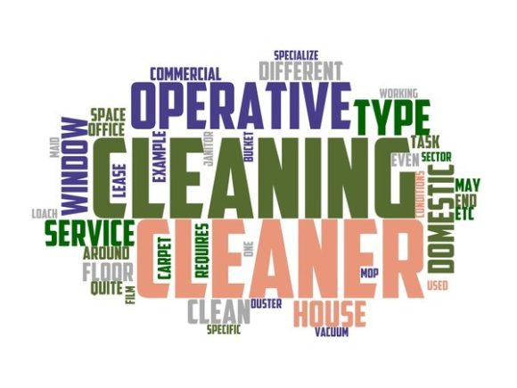 Cleaner Typography Background