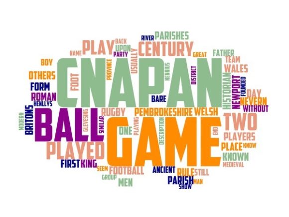 Cnapan Typography Book Cover