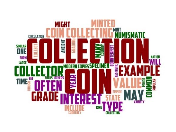 Coin Collecting Typography Tumbler