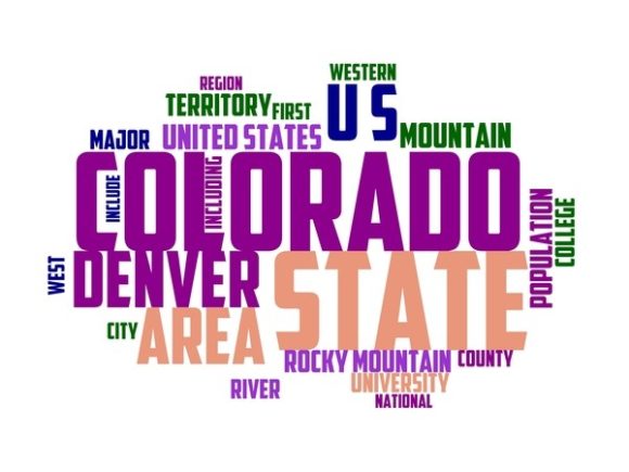Colorado Typography Skinny Tumbler and the Art of Hand Drawn Wordclouds