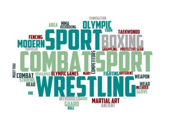 Combat Sport Typography Tshirt