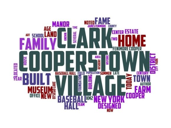 Cooperstown Typography Sublimation