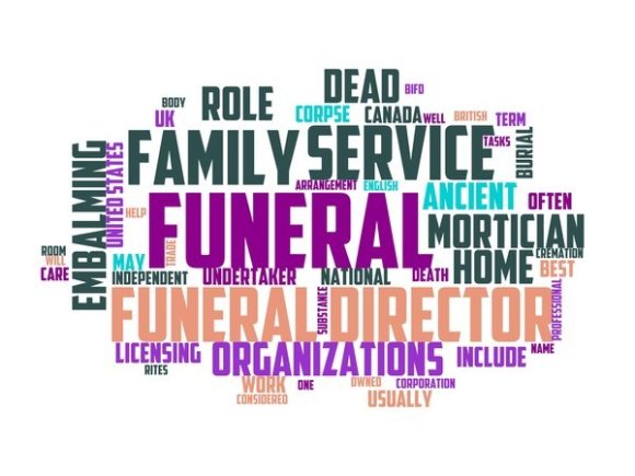 Funeral Director Typography Tumbler: A Versatile Wordcloud for Meaningful, Handcrafted Design