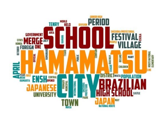 Hamamatsu Typography Banner: A Versatile Hand-Drawn Wordcloud for Real-World Creative Execution