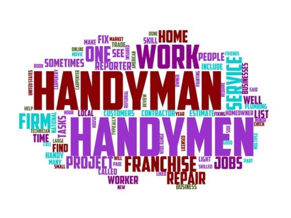 Handyman Typography Banner: Your Go-To Design Asset for Hands-On Creativity